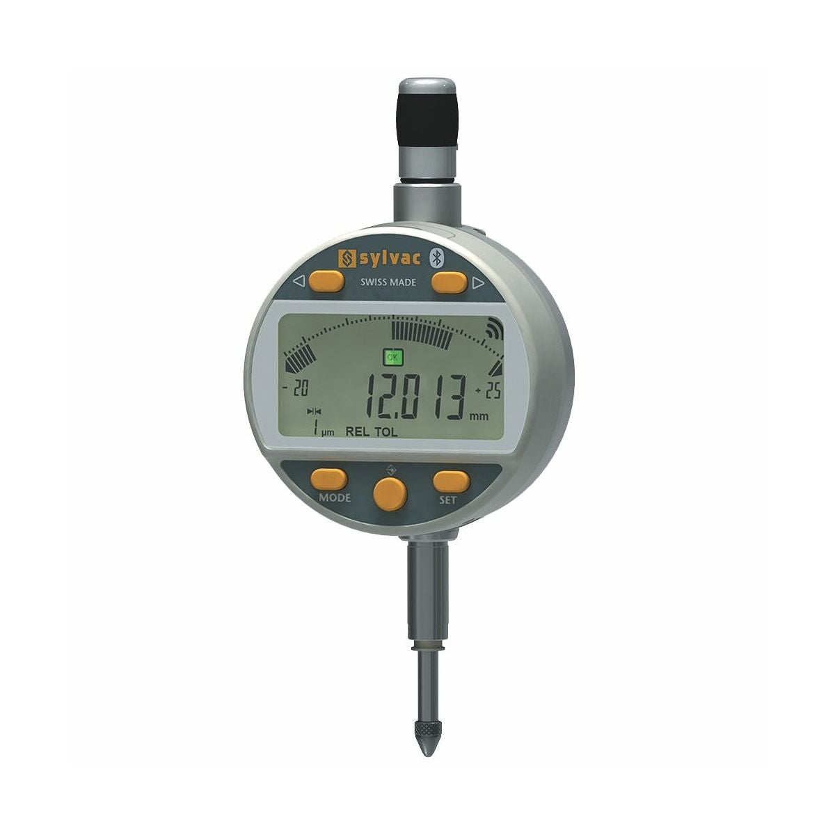 Digital mätklocka Bluetooth Avläsning 0,01 mm