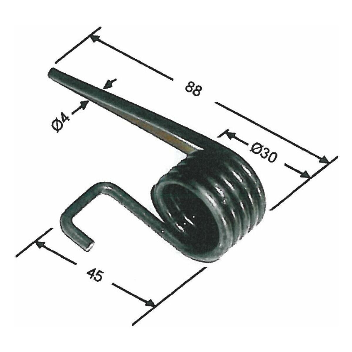 Låsfjäder för arm 1BR/4