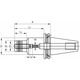 Hydro-expansionsspännchuck ultrakort form AD 20 mm