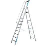 Trappstege med plattform, steg på ena sidan 10