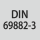 Hållare norm: DIN 69882-3