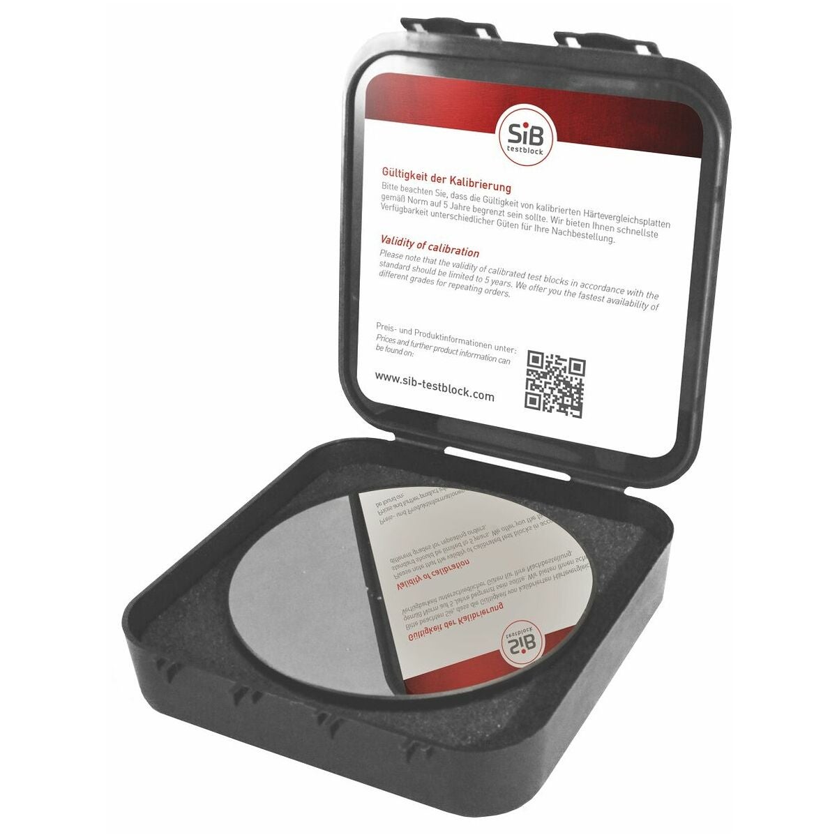 Hårdhetsjämförelseplatta HBW 2,5 / 187,5 150