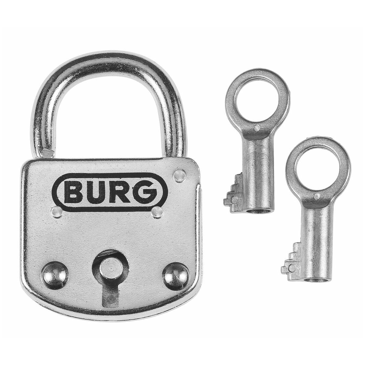 Hänglås förzinkat olika låsegenskaper