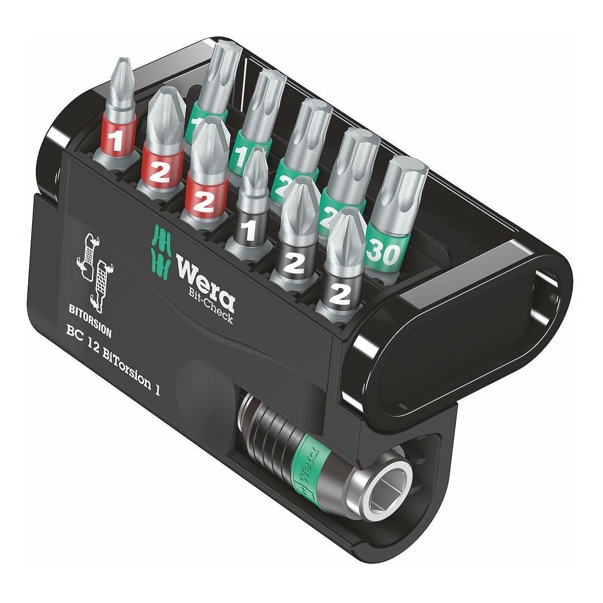 Bits-sortiment BiTorsion 12 delar