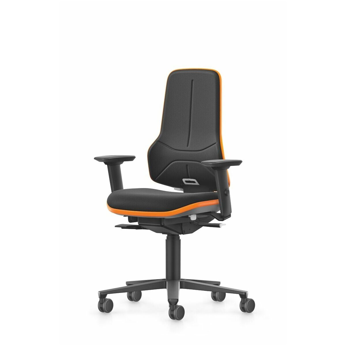 Arbetsstol för tung belastning, Neon XXL, tyg BLACK