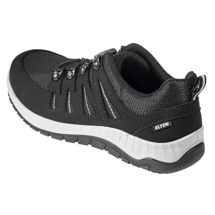 Halvsko svart/grå MADDOX BOA black-gray Compo Low ESD, S3S 38