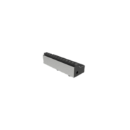 Vändbar stegback 5 mm till C2.0 80 för aluminium och plast