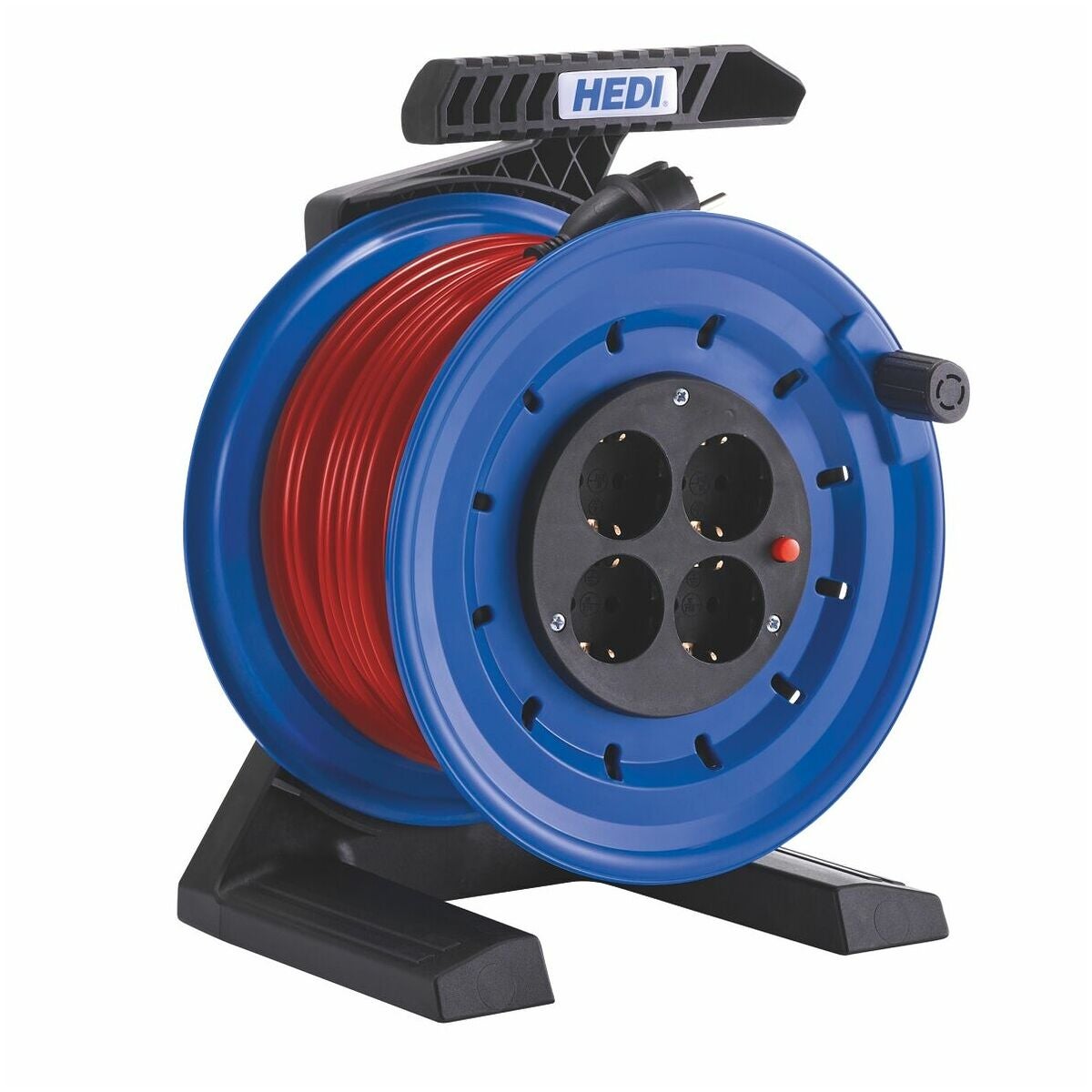 Kabeltrumma helt av plast för F, B, PL und CZ 50V