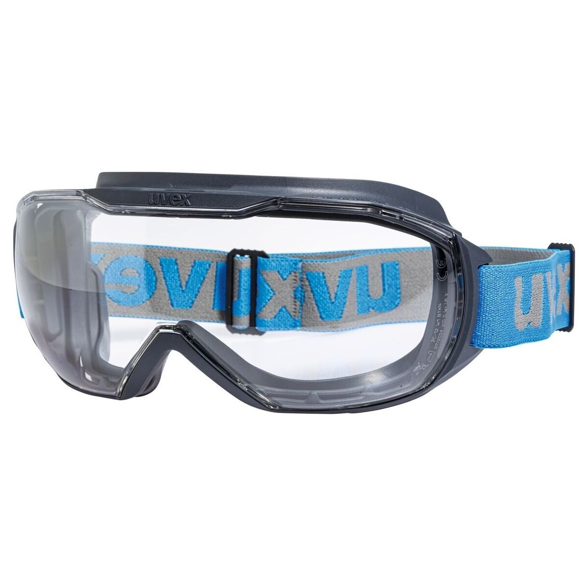 Fullsiktsskyddsglasögon uvex megasonic ETC CLEAR